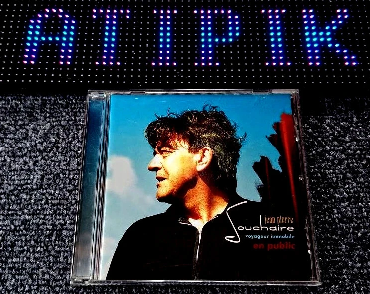 🎤 Jean Pierre Jouchaire - Voyageur Immobile  - En Public - CD Rare